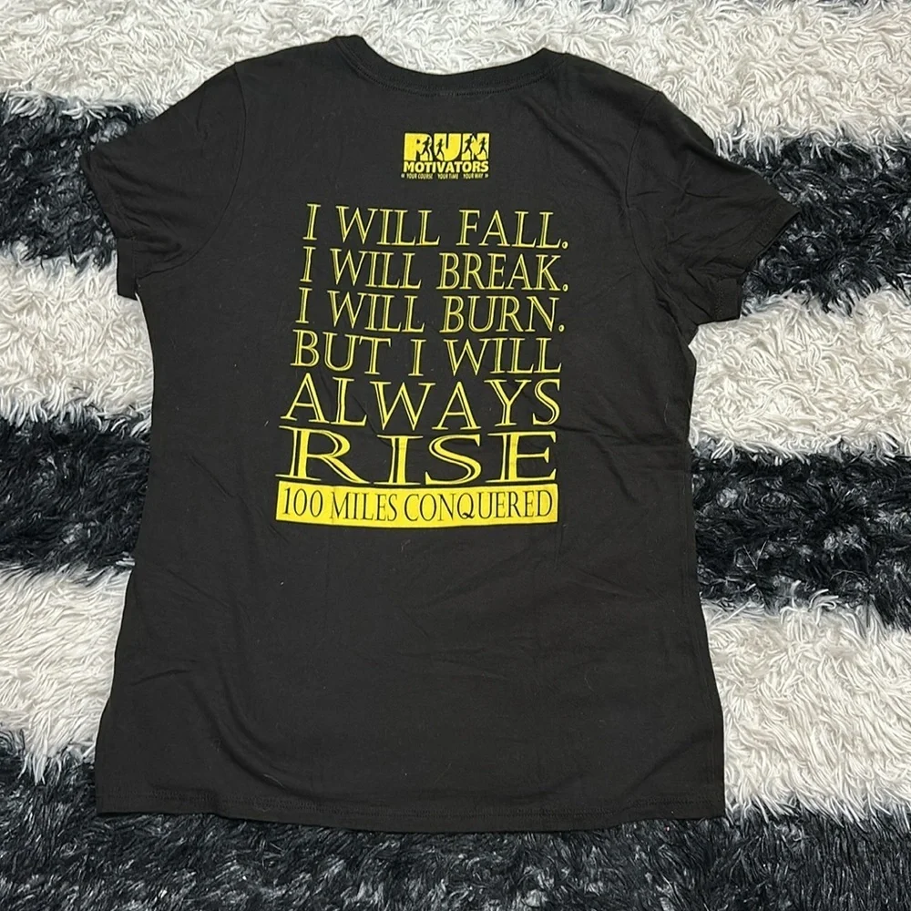 RunMotivators “I Shall Rise” Phoenix Challenge Tee, Large - Picture 7 of 7